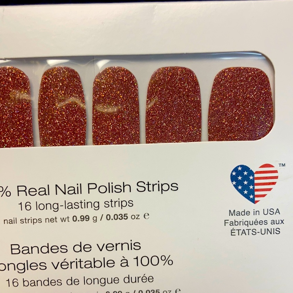 Color street Sahara Jewel Nail Strips NWT